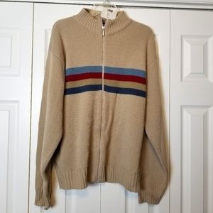 GZ Vintage 90's Zip Cardigan Sweater NWT